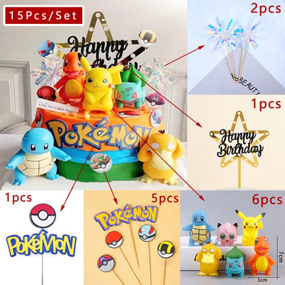 Pokemon Pikachu Cake Topper