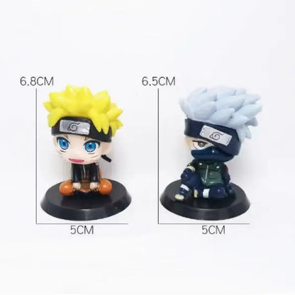 Naruto Q Version Action Figure Kakashi Hatake Collectible Anime Desk Decor Cute Gift for Fans Office
