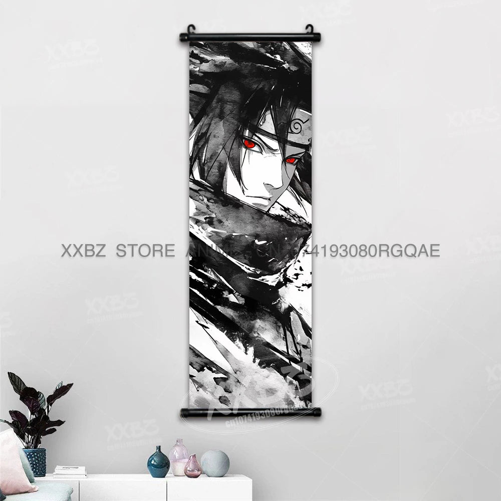 Naruto Hyuga Hinata Canvas Scroll