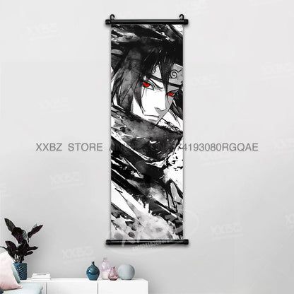 Naruto Hyuga Hinata Canvas Scroll
