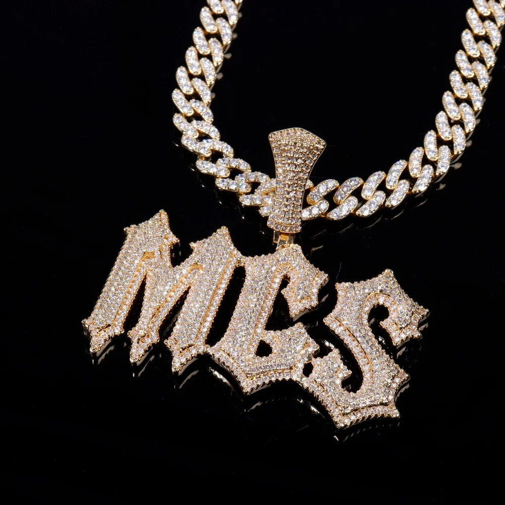 Anime Custom Bling Necklace