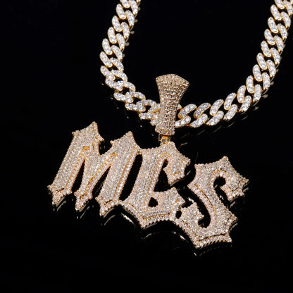Anime Custom Bling Necklace