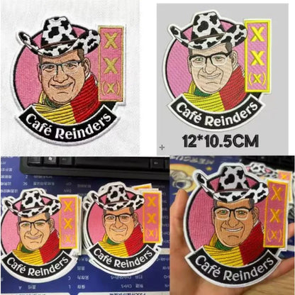 Custom Embroidery Patches Morale Personalized Logo Any Size Hook & Loop Iron on Sew on Patch for Clothing Jacket Bag Wholesale