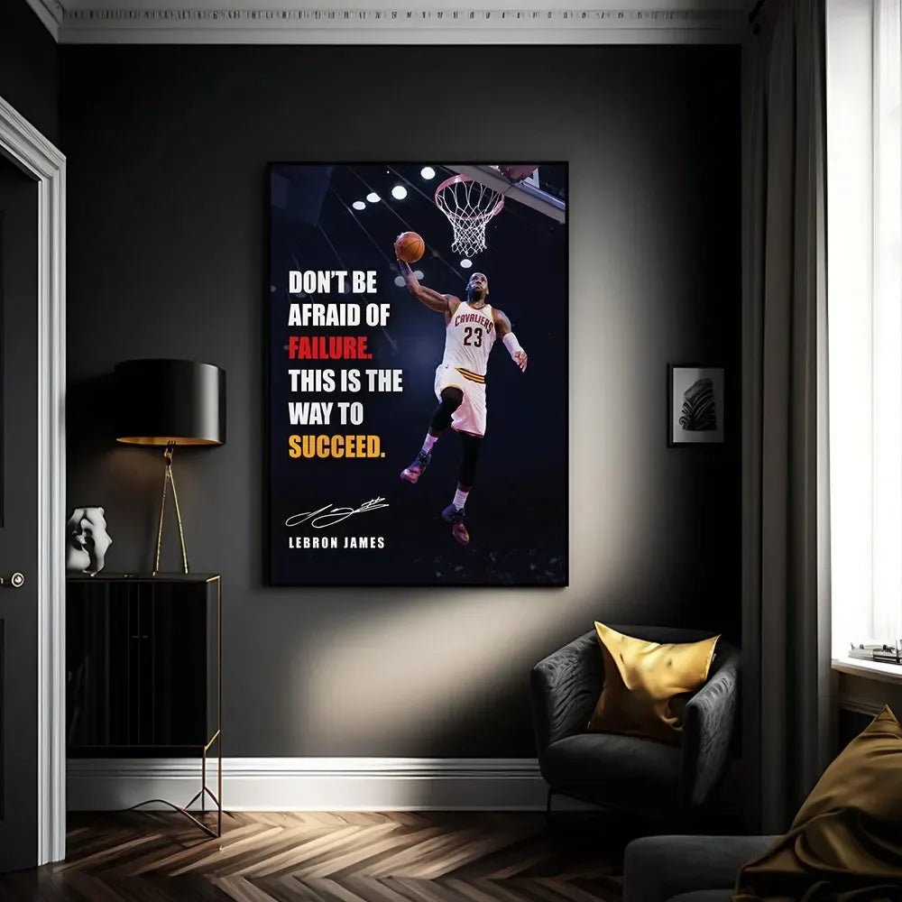 Jordan Kobe Canvas Print