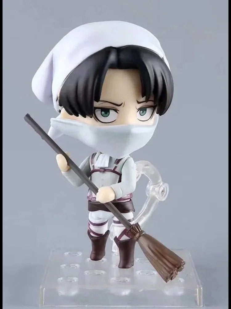 Good Smile Attack On Titan Eren Yeager 375 Interchangeable Face Movable Action Figure Collectible Figurine Decoration