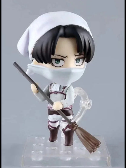 Good Smile Attack On Titan Eren Yeager 375 Interchangeable Face Movable Action Figure Collectible Figurine Decoration