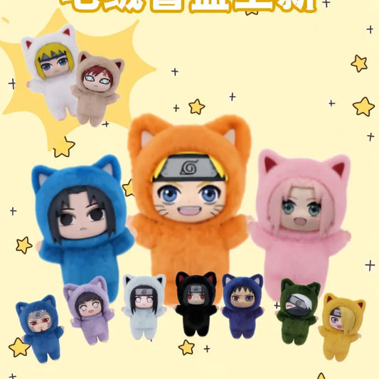 2026 New Presale Eaki Naruto Kittenland Series Blind Box Collectible Anime Figure Trendy Toys Peripheral Pendant Ornament Gifts