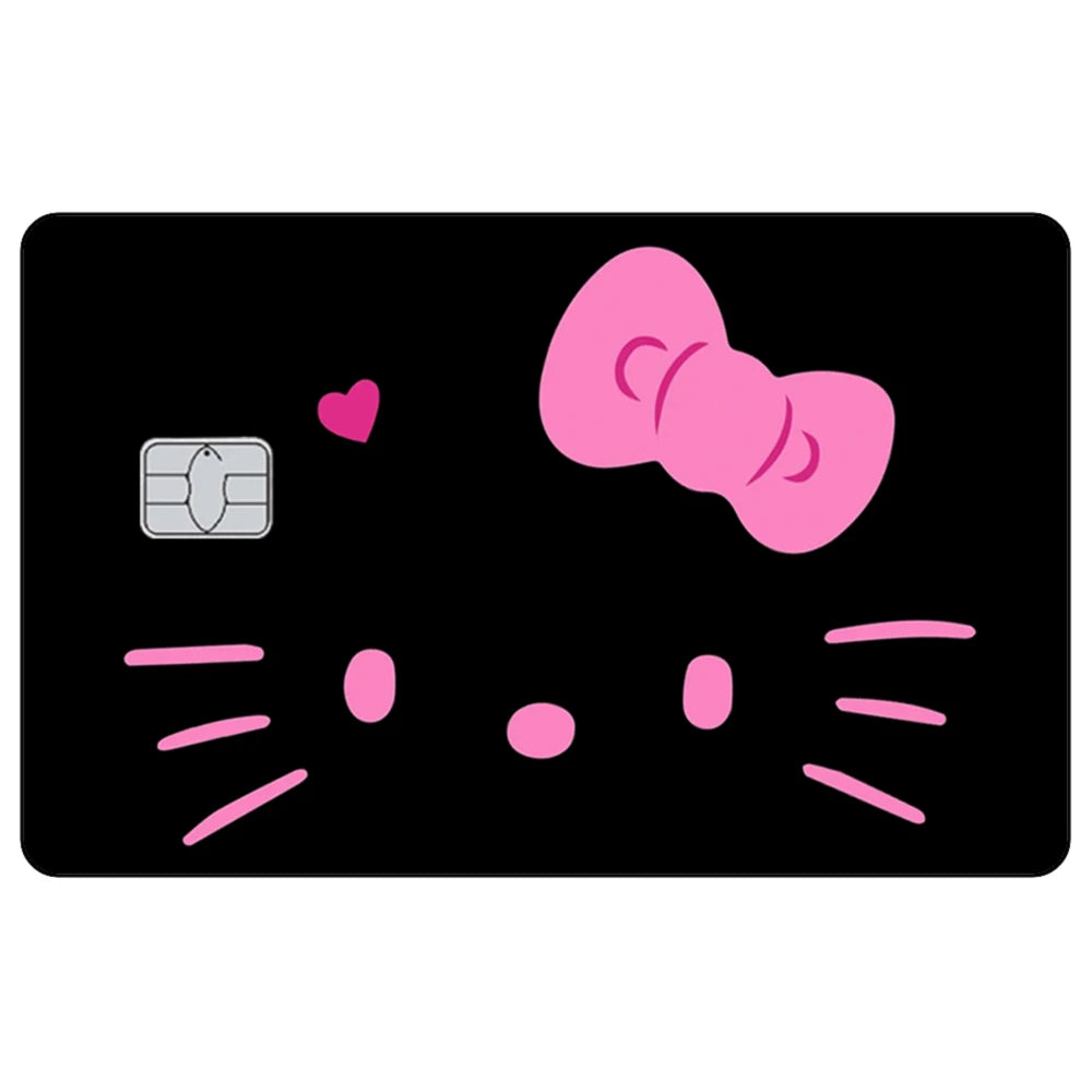 Kawaii Kitty Credit Card Sticker