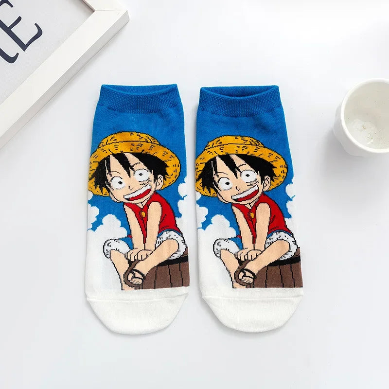 One Piece Luffy Boat Socks