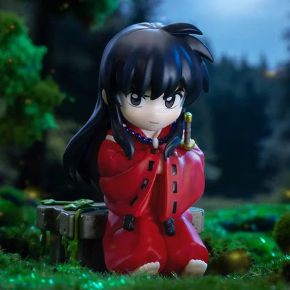 POP MART GONG Inuyasha Warring States Journey Series Mystery Box Genuine Blind Box Guess Toys Bag Ornament Figurines Home Decor