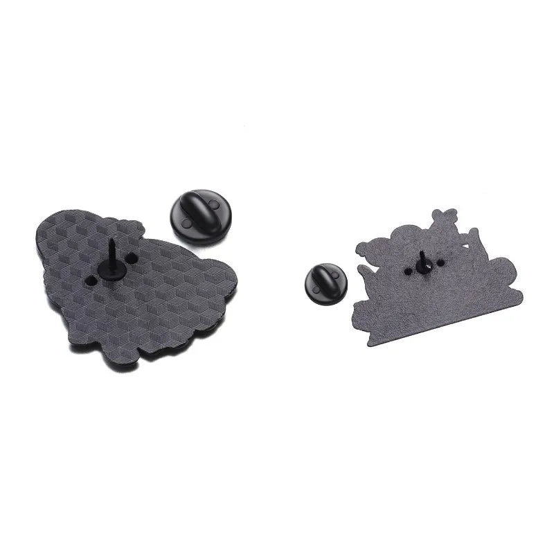 Cartoon Cattle Boy Enamel Pin