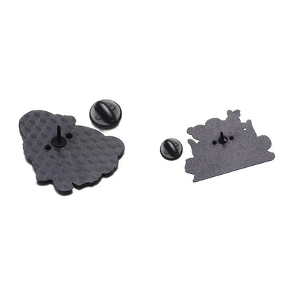 Cartoon Cattle Boy Enamel Pin