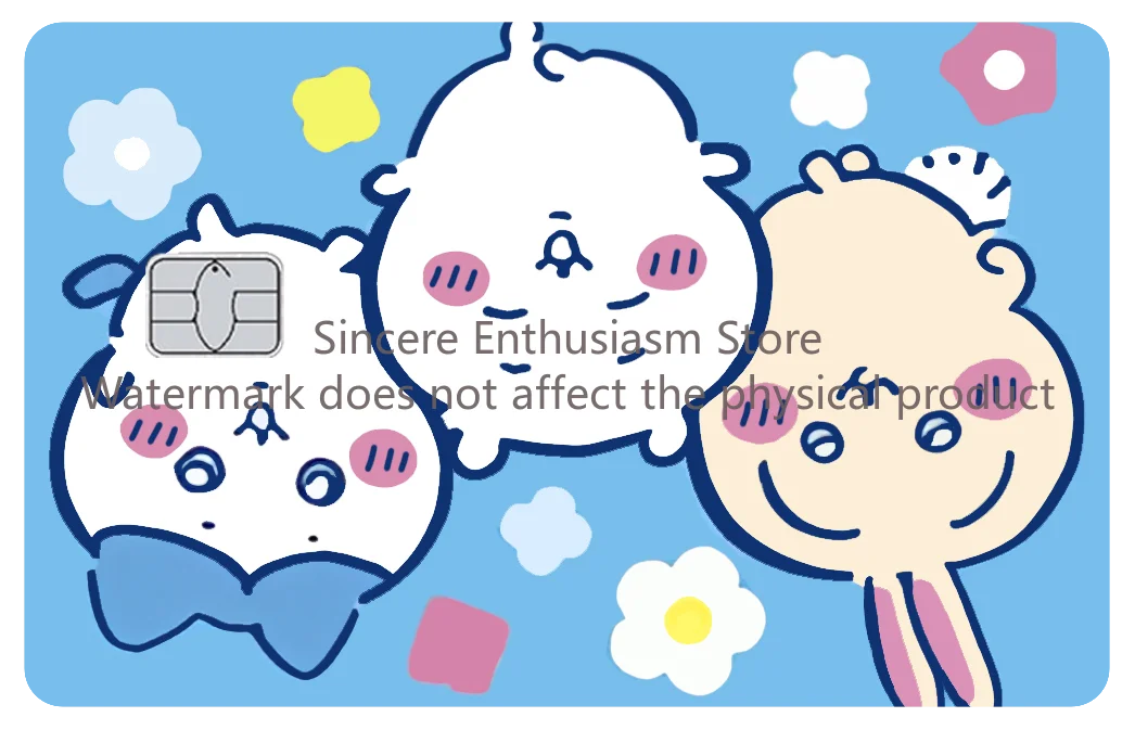 Chiikawa Card Skin Sticker