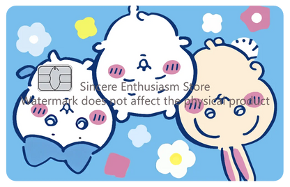 Chiikawa Card Skin Sticker