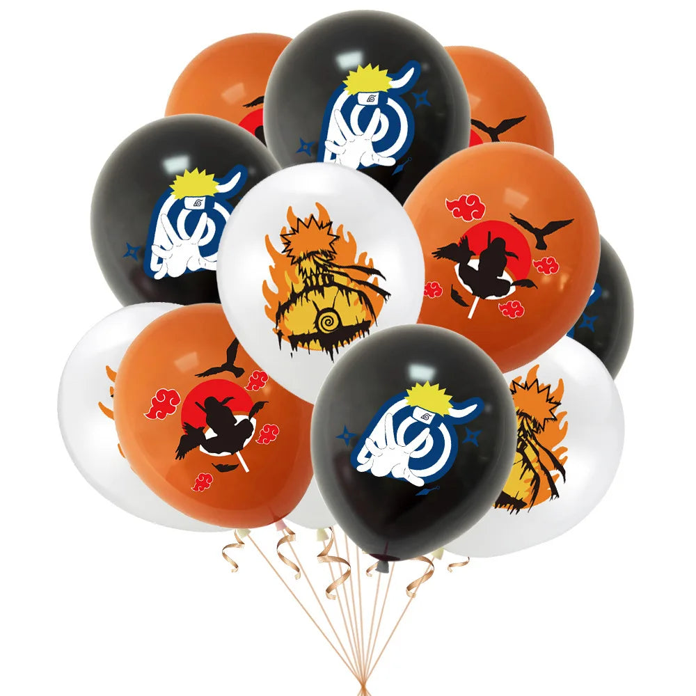 Naruto Latex Balloons Set