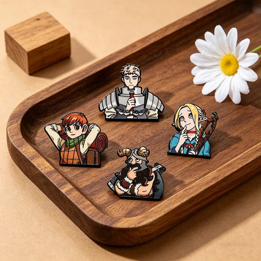 Delicious In Dungeon Enamel Pins