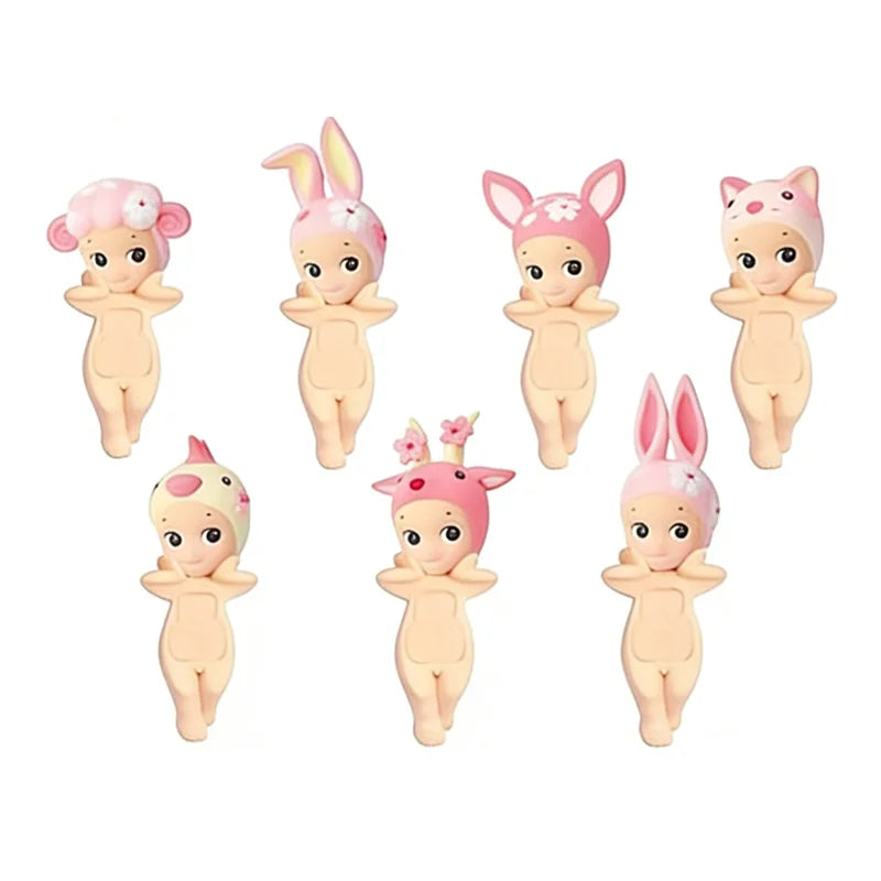 Hot Sale Cute Angel Gifts Random Blind Box Sakura Series Blind Box Car Ornaments Anime Figures Decorative Dolls