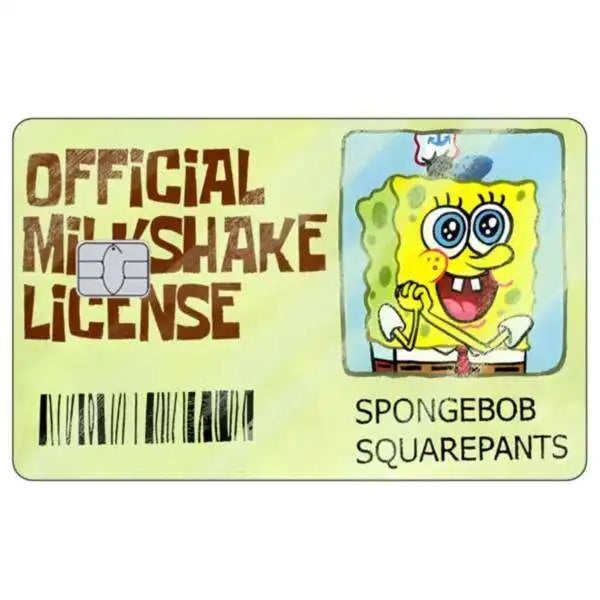 SpongeBob Patrick Star Card Skin