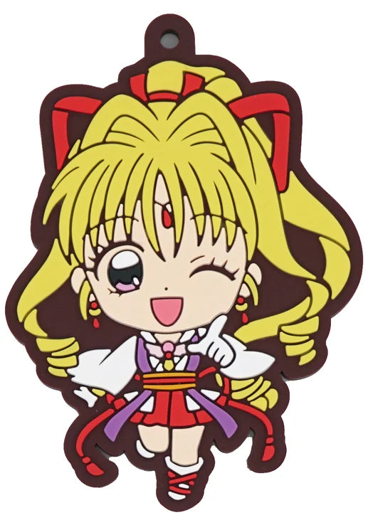 Kamikaze Kaitou Jeanne Anime Phantom Thief Divine Wind Rubber Keychain