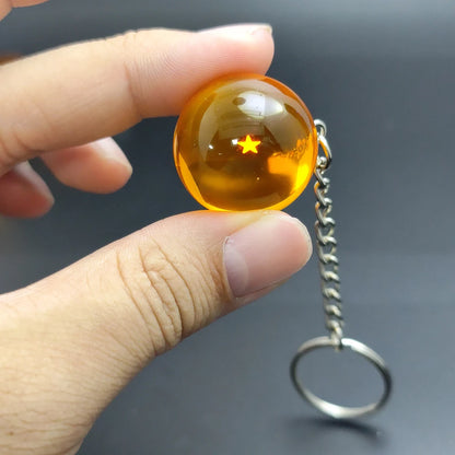Anime Dragon Ball Z Super Saiyan Goku Figure Keychain Cute Cartoon Character Key Ring Bag Charm Pendant Accessories for Fans