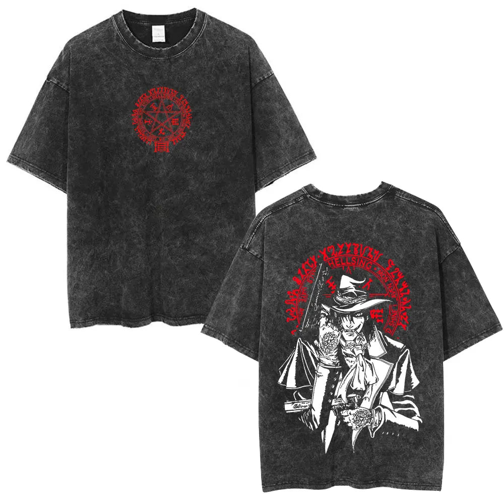 Hellsing Ultimate Alucard Washed T-Shirt