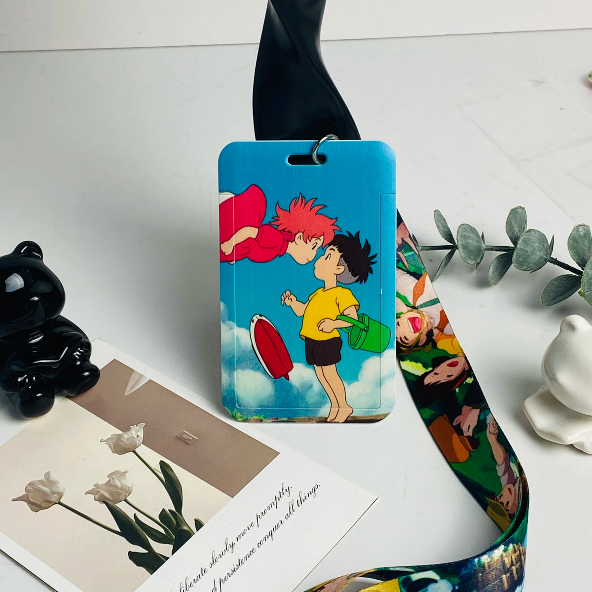 Anime Card Case Lanyard