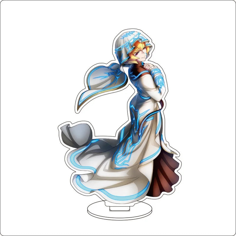 Anime Overlord Acrylic Stand Ornaments Ainz Ooal Gown Shalltear Bloodfallen albedo Cocytus Figure Stand Halloween Gifts