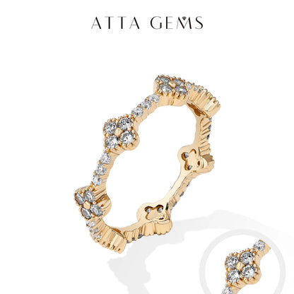 Eternity Moissanite Ring