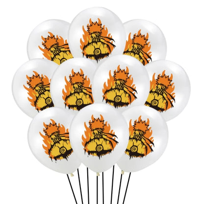 Naruto Latex Balloons Set