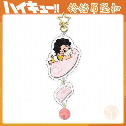 Haikyuu Volleyball Acrylic Keychain