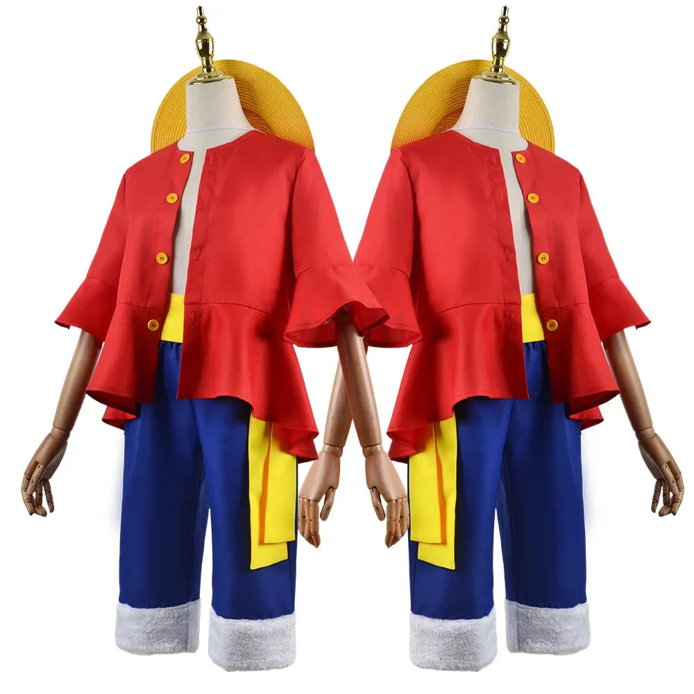 One Piece Monkey D. Luffy Cosplay Costume