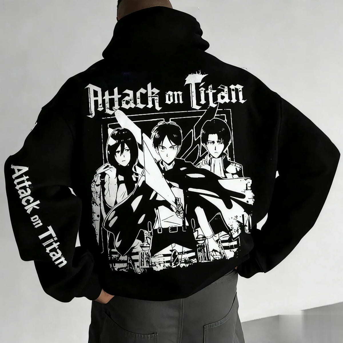 Attack on Titan Hoodie Sweatshirt Men Women Anime Graphic Jacket Casual Streetwear Cosplay Fashion Cotton Pullover winter new