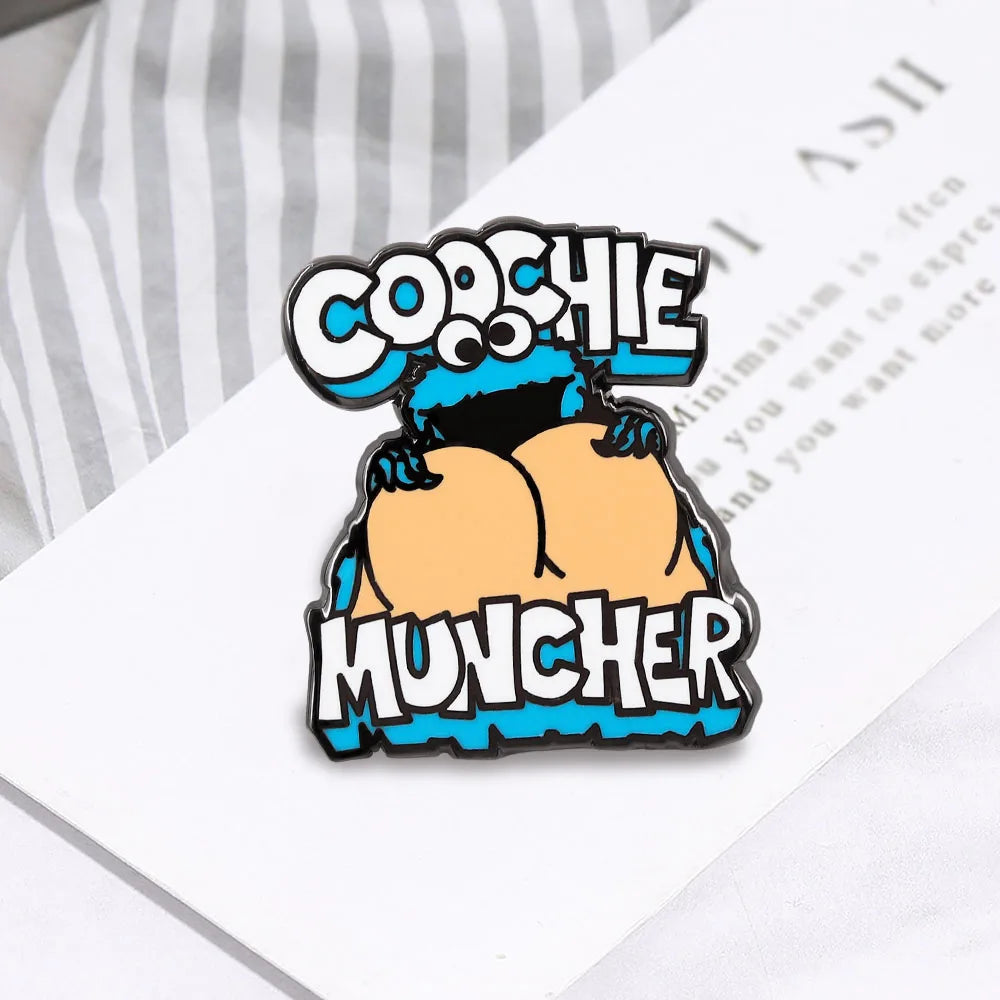 Monster Cookies Enamel Pin