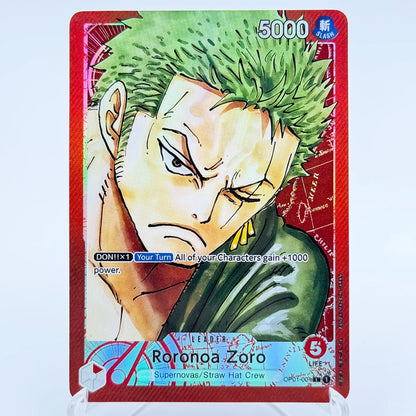 One Piece Roronoa Zoro Card Set
