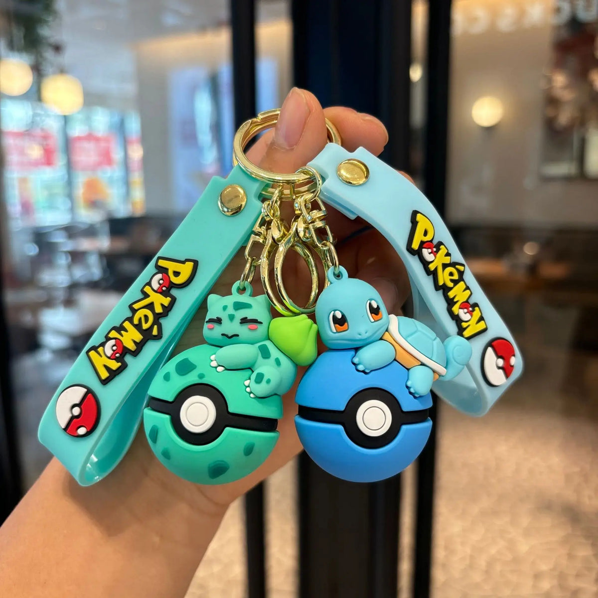 Pokémon Pikachu Keychain Set