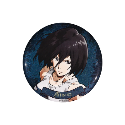58mm Anime Attack on Titan Eren Jaeger Armin Arlert Erwin Smith Hange Zoe Cosplay COSTUME Badge Pin SPTE Tinplate Brooch﻿ Prop