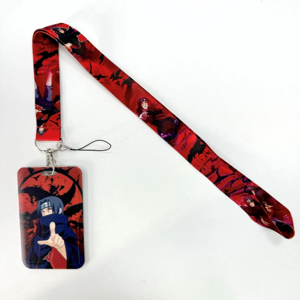 Anime Cartoon Credential Holder Lanyard
