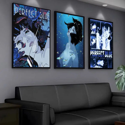 Perfect Blue Poster Wall Art