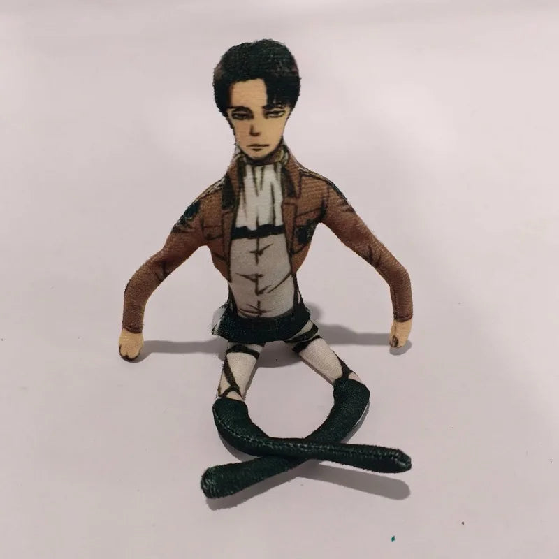 New Attack on Titan Eren Jaeger Armin Arlert Hange Zoe Personalized Anime Movie Accessories Creative Cartoon Movable Doll Gifts
