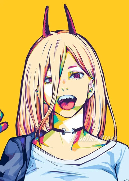 Chainsaw Man Denji Canvas Print