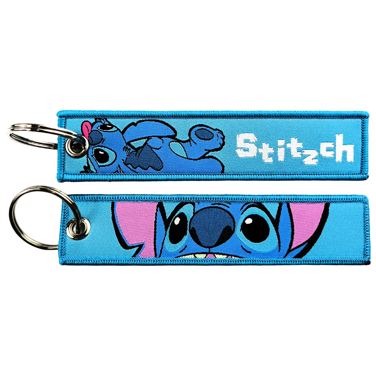 Anime Girls Embroidery Keychain