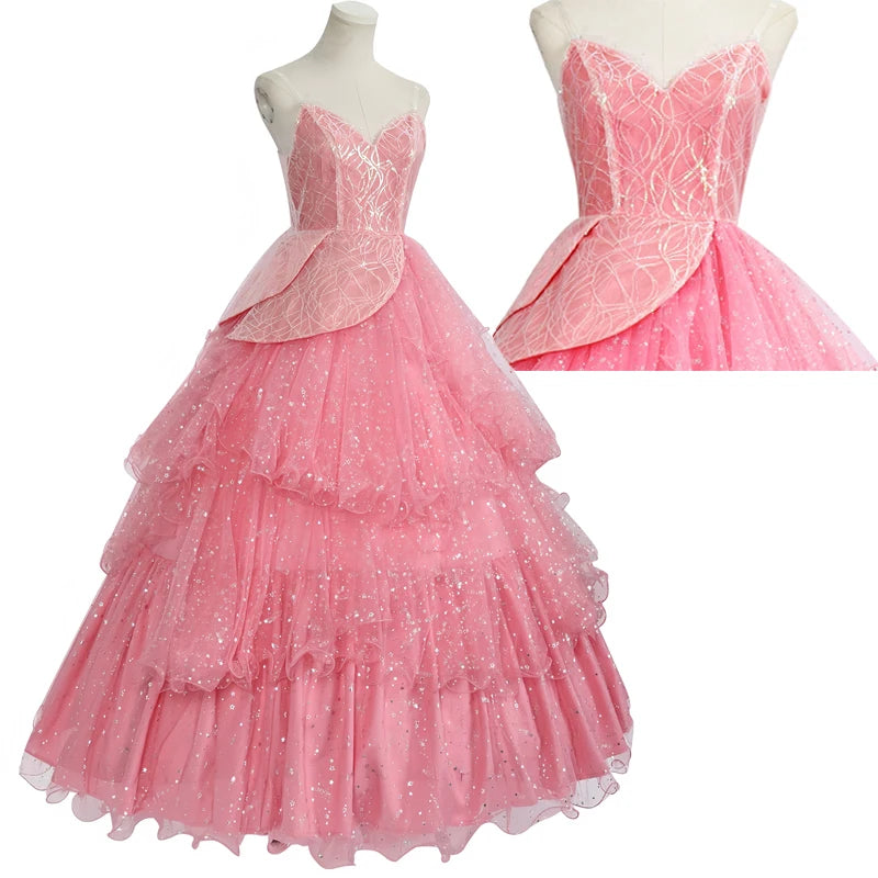 Wicked Glinda Cosplay Dress