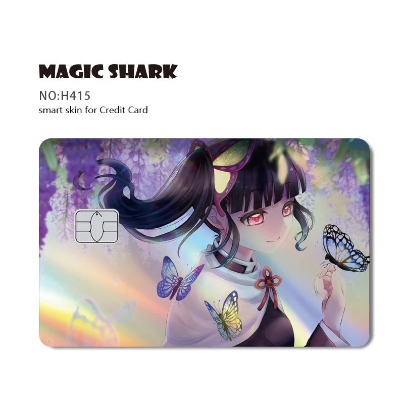 Demon Slayer Shark Holographic Card Skin