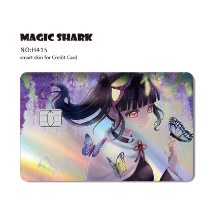 Demon Slayer Shark Holographic Card Skin