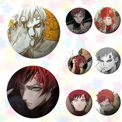 G-Gaara Badges Tinplate Soft Button Pin Brooch Metal Badge Custom Jewelry Accessories Hat Bag Lapel
