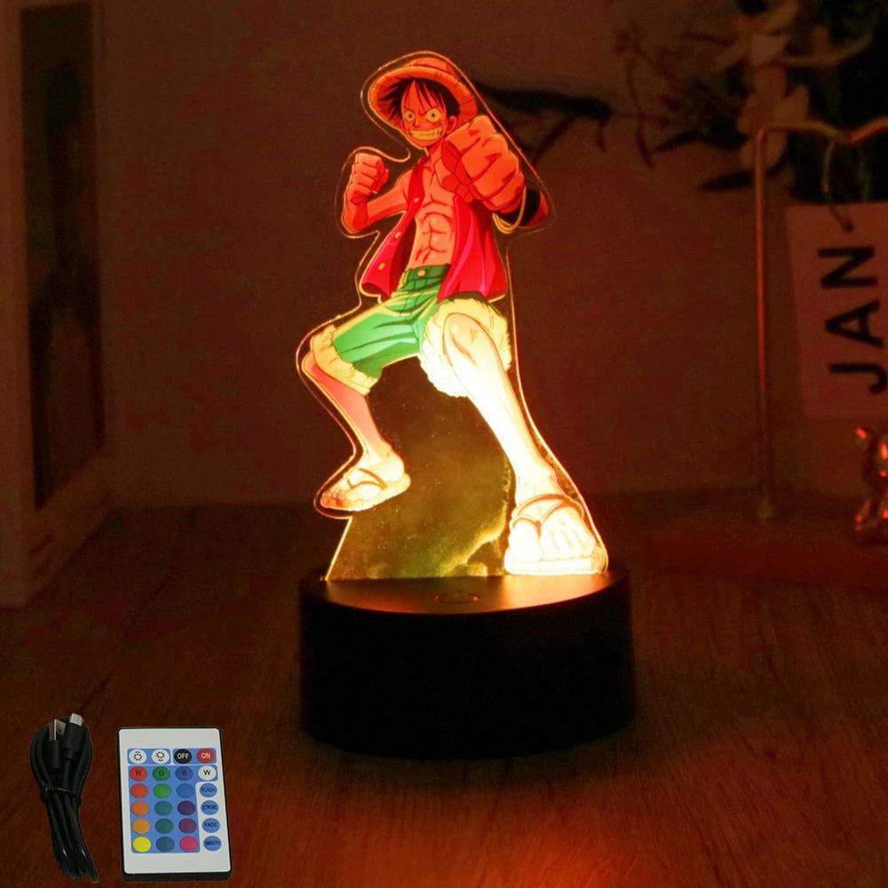 One Piece Luffy LED Lamp