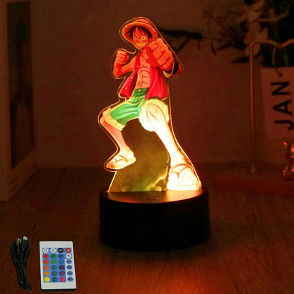 One Piece Luffy LED Lamp