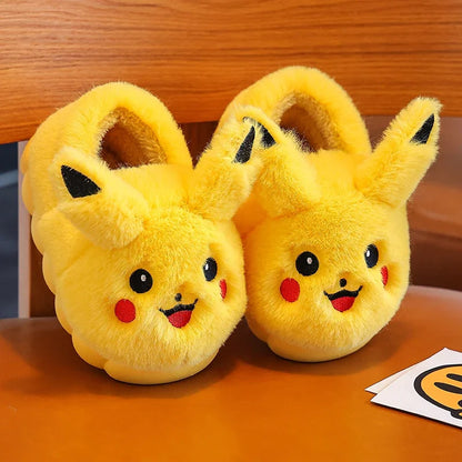 Pokemon Pikachu Plush Slippers