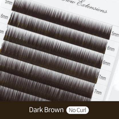 Anime Eyebrow Extensions No Curl