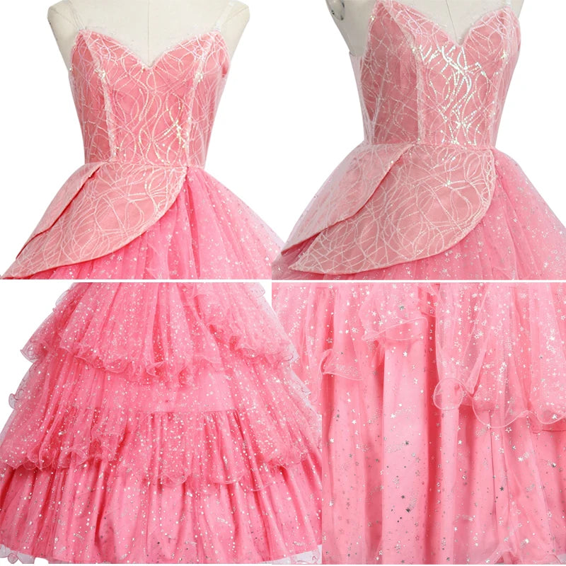 Wicked Glinda Cosplay Dress